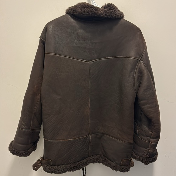 Vintage Brown Jacket with Hood - Picture 6 of 8